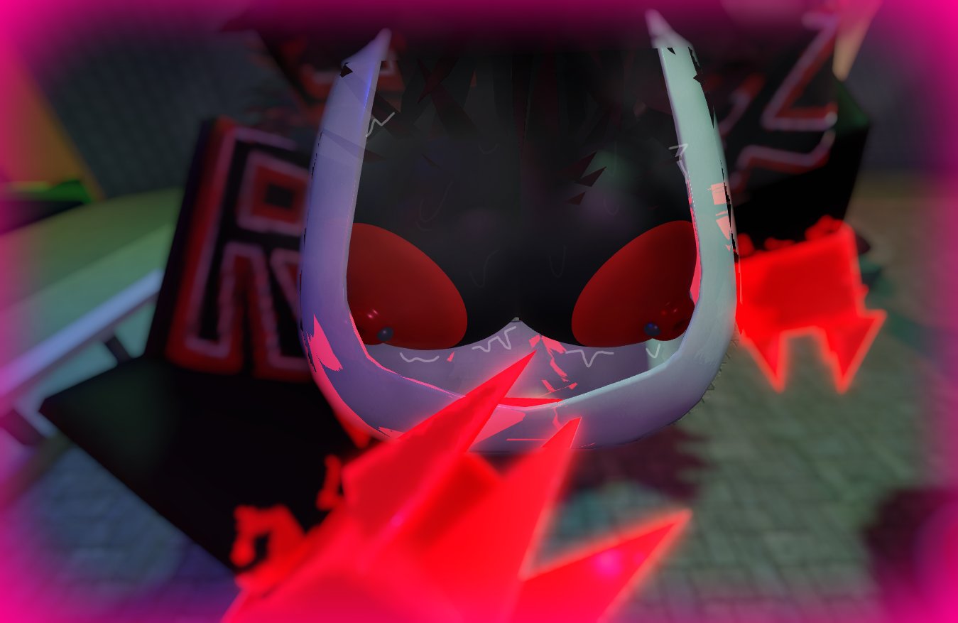 1girls, 2d, baronaces, blurry background, bra, breasts, claws, color, digital media (artwork), feralsixer, forsaken (roblox), fur, guest 666 (forsaken), monster, pulling clothing, roblox, semi nude, solo, tagme