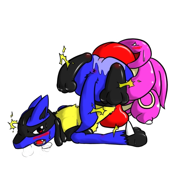 clitoral_stimulation cunnilingus extreme_cunnilingus female_lucario licking_clitoris lickitung long_tongue lucario pokemon pokemon_(species) tagme tongue_on_pussy vagina very_long_tongue