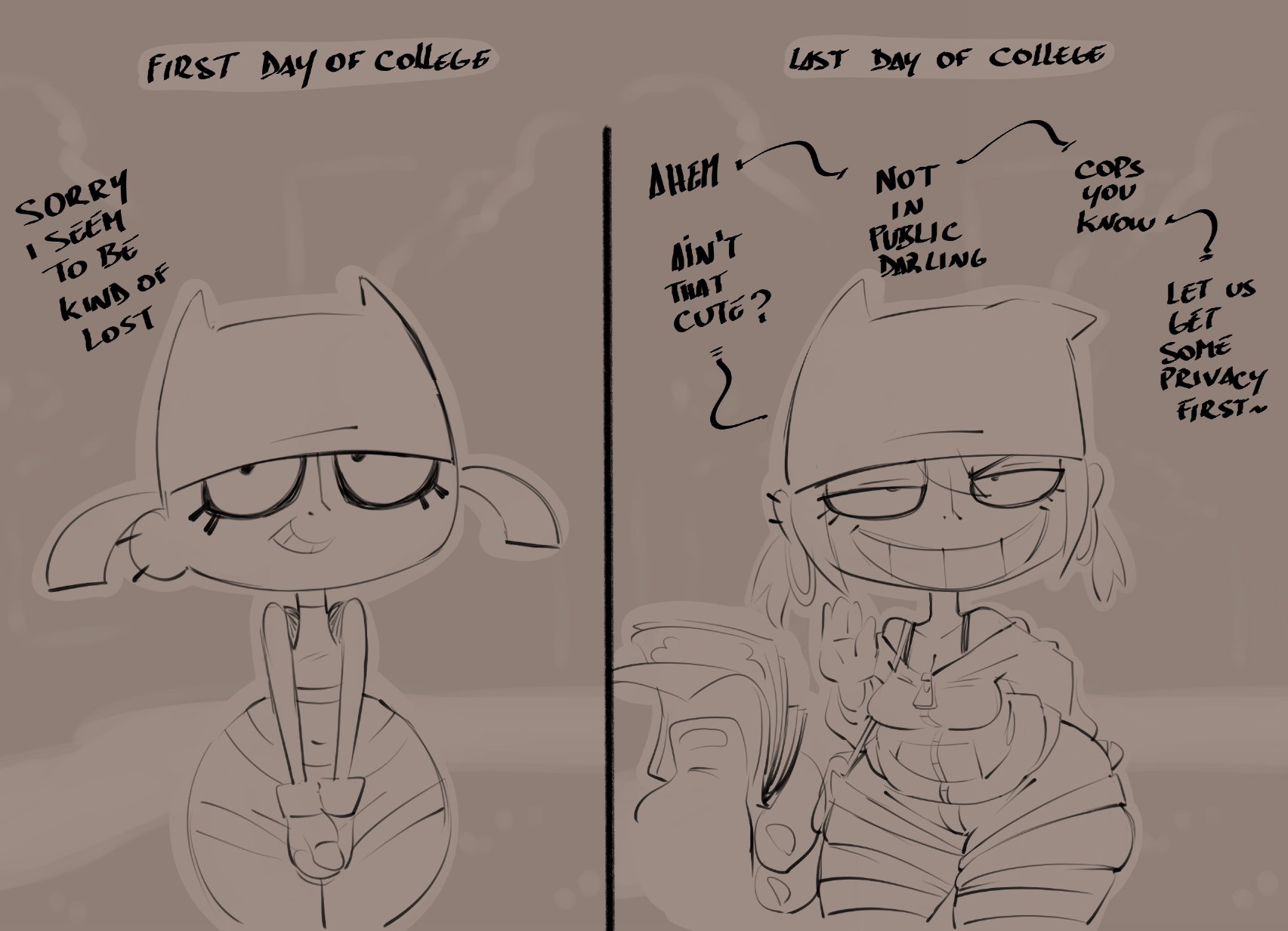 college, college girl, college student, comparison, money, my life as a teenage robot, offering sex, pokachu, pokachu (artist), prostitution, slutification, tiff crust, virgin, virginity loss