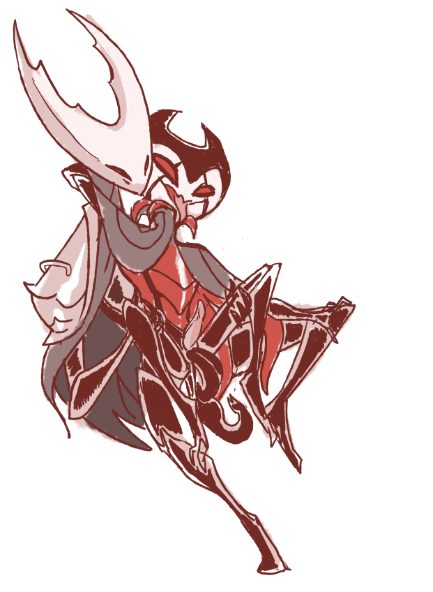 2 horns, 2boys, anal, anthro, anthro on anthro, anthro penetrated, anthro penetrating, anthro penetrating anthro, armor, arthropod, black horn, black horns, cloak, gay, grimm (hollow knight), held up, hollow knight, hollow knight (character), horn, horns, insects, lark saucy, long horn, long horns, male, penetration, sex, sharp teeth, tendrils, tentacle, thin, tongue, tongue out, white horn, white horns, yaoi
