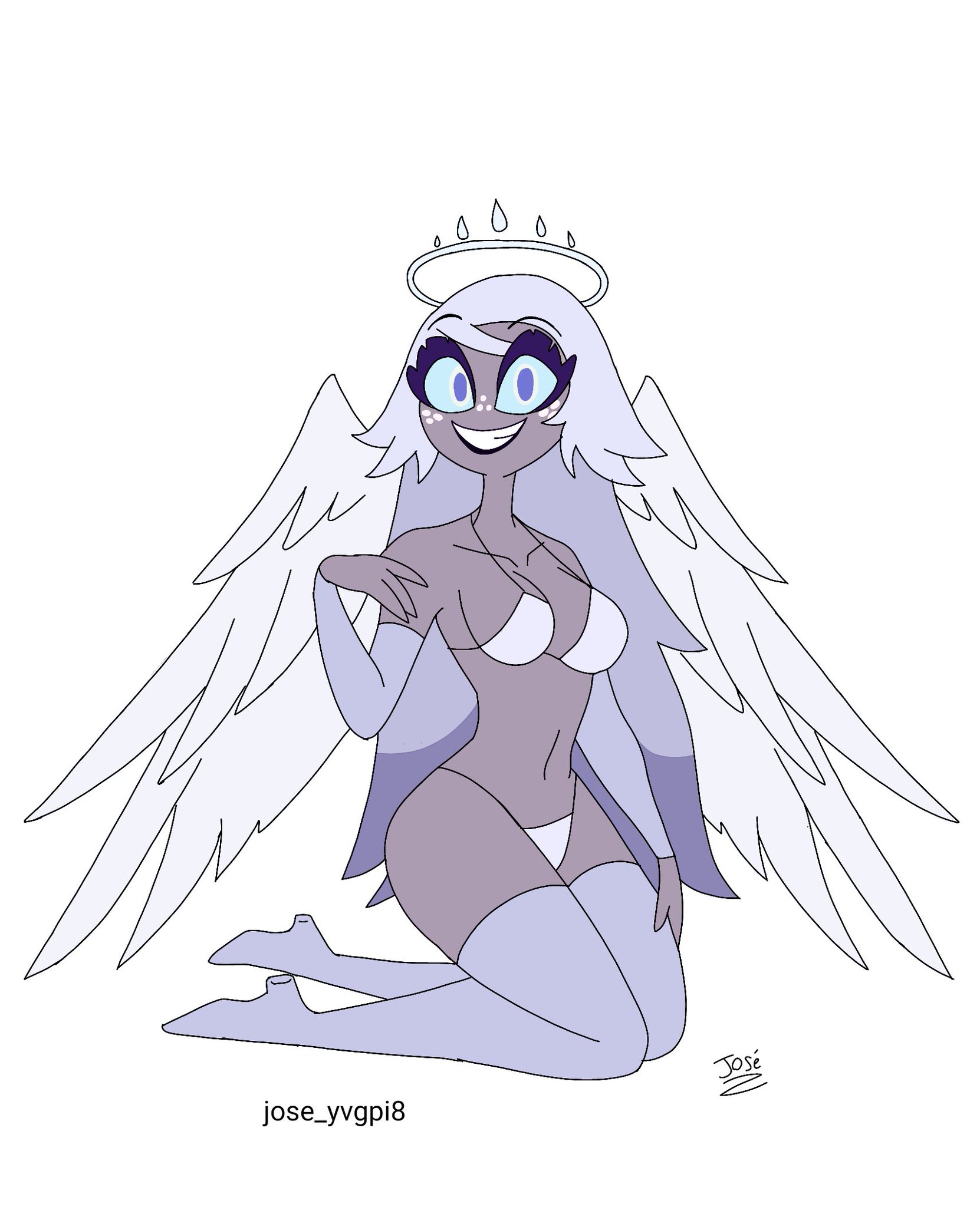 bikini, emily (hazbin hotel), female, female only, hazbin hotel, jose yvgpi8, josetolleres2, tagme
