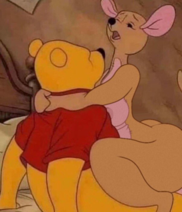 1boy 1girls 2024 2024s 2furry anthro anthro_on_anthro anthropomorph ass breasts cartoon_network edit furry furry_female furry_male implied_sex kanga male/female nerota nude_female pooh_bear sex tagme winnie_the_pooh_(franchise)