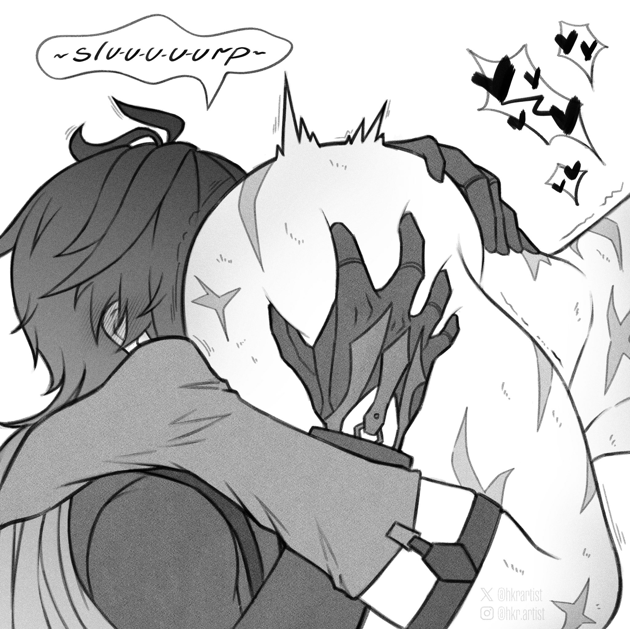black hair, eating ass, face in ass, facesitting, femboy, femboy dilf, flins (genshin impact), gay, gay male, gay sex, genshin impact, gloves, grabbing, grabbing another's ass, grabbing ass, grabbing from behind, heart, heart symbol, hkrartist, male, male only, muscular, muscular male, rimjob, scar, scars, scars all over, simple background, small dom big sub, socks, trembling, varka (genshin impact), white background, yaoi