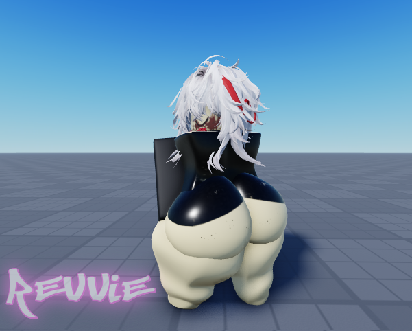 1boy 3d 3d_(artwork) ass_focus baseplate big_ass big_butt big_thighs chubby femboy femboy_only huge_ass looking_at_viewer nero_(xr_revvie) roblox robloxian self_upload solo solo_focus tagme thick_ass thick_thighs xr_revvie