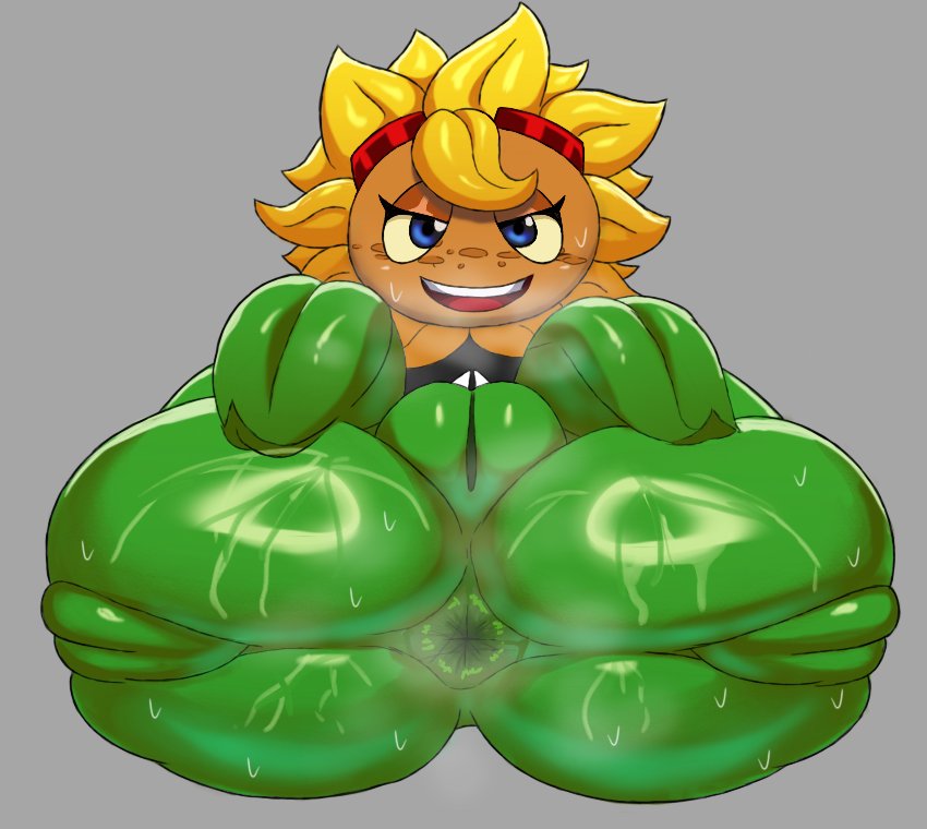 1girls, allagainstyou, anthro, anthrofied, anus, ass, breasts, female, flora fauna, plant, plant girl, plant humanoid, plantie, plants vs zombies, plants vs zombies: heroes, plants vs. zombies, popcap games, pussy, solar flare (pvz), sunflower (pvz)