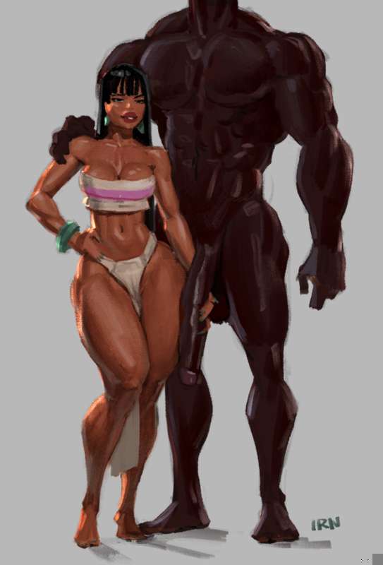 1boy 1girls absurdly_large_cock adjusting_hair ass barefoot big_ass big_balls bracelet brown_skin bubble_ass chel chel_(the_road_to_el_dorado) curvy_body curvy_female curvy_figure dark-skinned_female dark-skinned_male dat_ass dumptruck_ass earrings feet fit_female green_nails hand_on_penis imminent_sex interracial iranon large_butt large_penis latina latina_female long_hair medium_breasts muscular_male native_american size_difference skimpy_clothes straight the_road_to_el_dorado thick thick_ass wide_hips