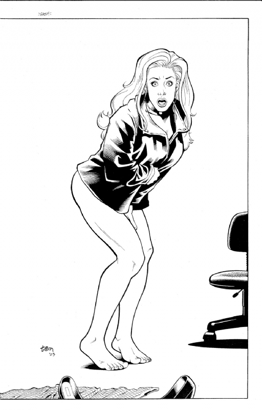 1girls 2003 black_canary dc dc_comics female female_only green_arrow_(series) solo tagme tom_nguyen