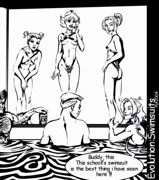 00s 2000s 2004 3boys 3girls boom-boom_(x-men) evan_daniels james_howlett kitty_pryde kurt_wagner logan_(x-men) marvel marvel_comics mature mature_male medium_breasts monochrome new_mutants nightcrawler pat ponytail pool rahne_sinclair shadowcat short_hair small_breasts spyke_(x_men) straight_hair superhero superheroine swimsuit tabitha_smith themed_clothes twintails uniform wolfsbane_(x-men) wolverine_(x-men) x-men x-men_evolution