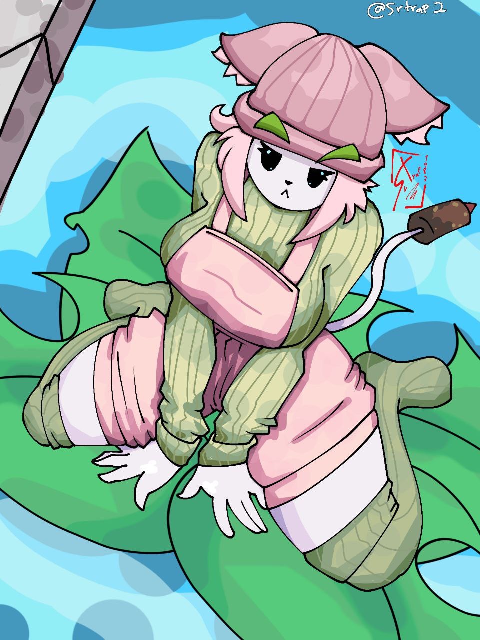 1girls, anthro, anthrofied, ass, breasts, cattail (pvz), female, flora fauna, plant, plant girl, plant humanoid, plantie, plants vs zombies, plants vs. zombies, popcap games, pussy, srtrap 1987