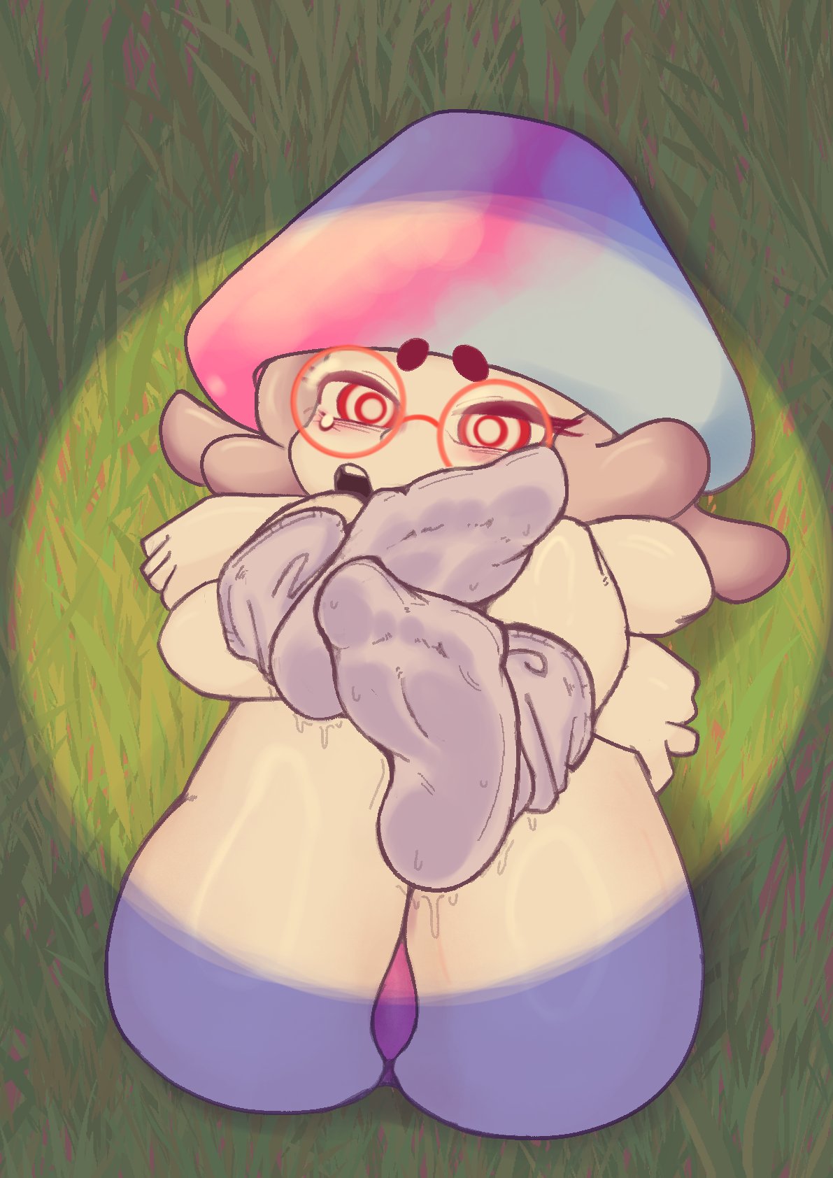 1girls, anthro, anthrofied, ass, breasts, carb9954, female, flora fauna, hypno-shroom (pvz), plant, plant girl, plant humanoid, plantie, plants vs zombies, plants vs. zombies, popcap games, pussy, rivercarb