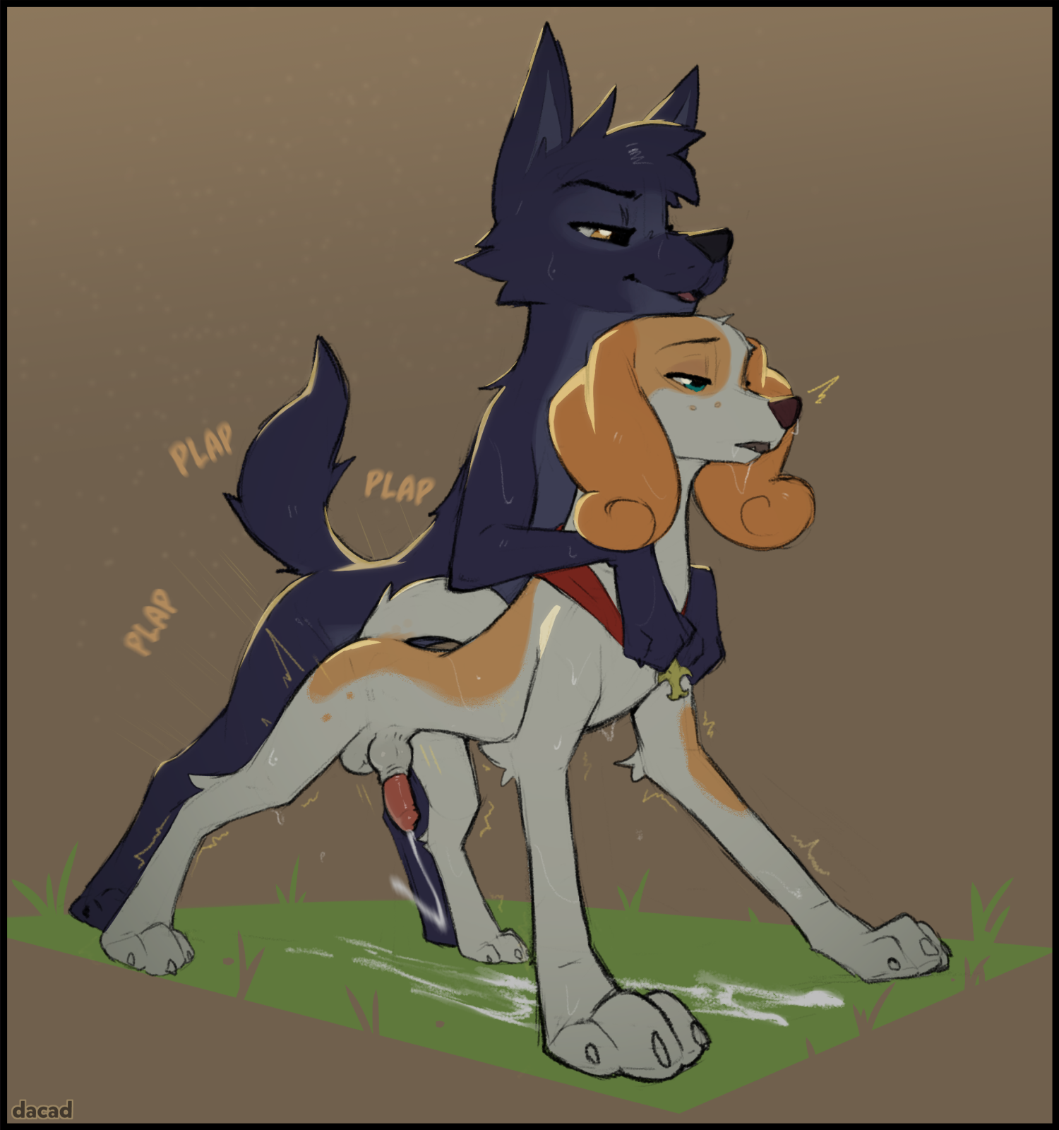 2boys, anal, anal penetration, anal sex, balls, belfort (belfort and lupin), belfort and lupin, canid, canine, canis, cum, cum while penetrated, cumshot, dacad, domestic dog, feral, feral on feral, feral only, gay, hi res, highres, knot, lupin (belfort and lupin), male, male only, male/male, open mouth, penetration, penis, sex, sweat, tongue, wolf, yaoi
