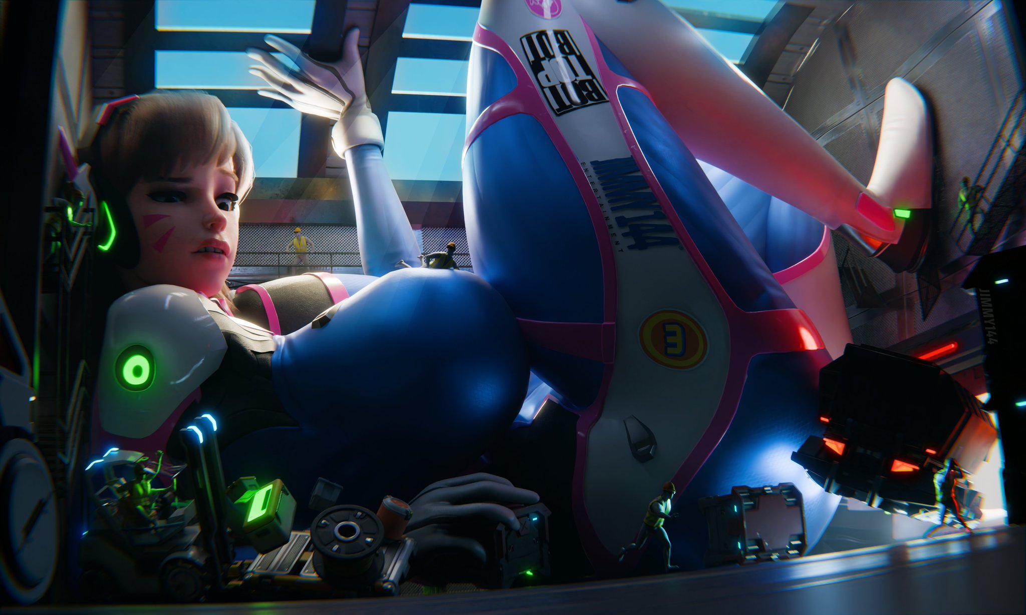 1girls, 3d, activision, asian, asian female, big ass, big breasts, big thighs, blizzard entertainment, breasts, breasts bigger than head, bust, busty, curvaceous, curvy, curvy figure, d.va, enormous breasts, female, female only, giantess, gigantic breasts, hana song, hips, huge ass, huge breasts, hyper breasts, jimmy144, large ass, large breasts, light skin, light-skinned female, macro female, massive breasts, mature, mature female, overwatch, scrag boy (model), scrag d.va, slim waist, thick, thick hips, thick legs, thick thighs, thighs, voluptuous, waist, wide hips