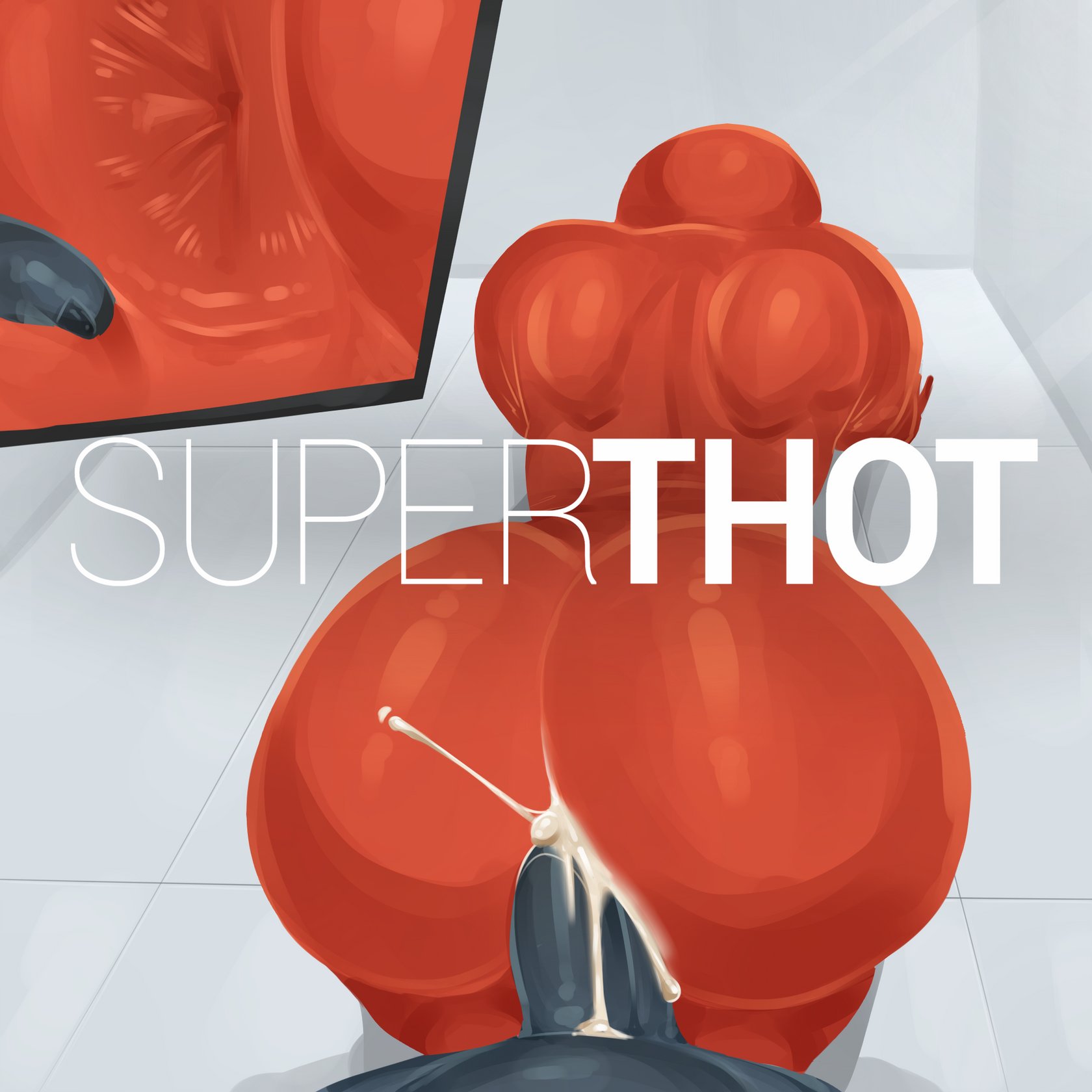 anal, anal sex, ass, cum, cum in ass, cum inside, detnox, faceless female, faceless male, female, male, male penetrating, red dude (superhot), red woman (superhot), repost, straight, superhot, superthot (detnox), tagme