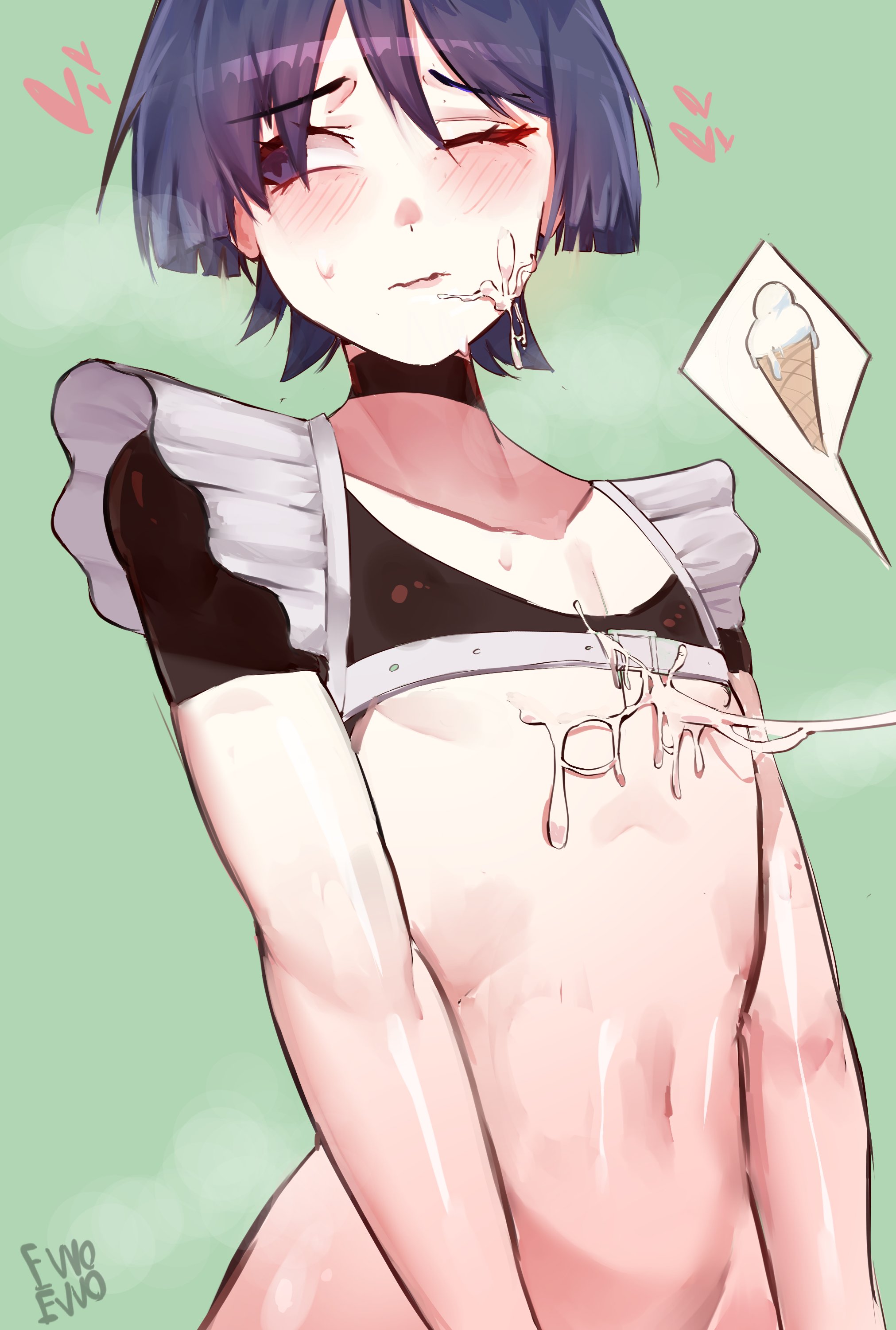 cum, euvo, femboy, genshin impact, male only, scaramouche (genshin impact), yaoi