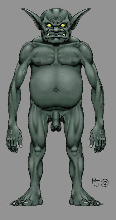 goblin goblin_male male male_only mjarrett1000 muscles penis solo