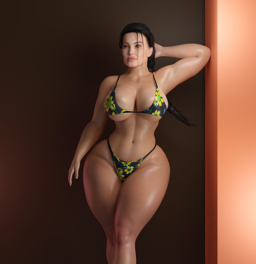 3d, angelina jolie, barely contained breasts, barely fits, big breasts, bikini, breasts too big, busty, celebrity, cursedmadara, female, female focus, female only, hourglass figure, inconvenient breasts, lara croft, lara croft (angelina jolie), tagme, tight bikini, tight fit, tight swimsuit, tomb raider, undersized clothes, undersized clothing, video game character, video game franchise, video games, wide hips