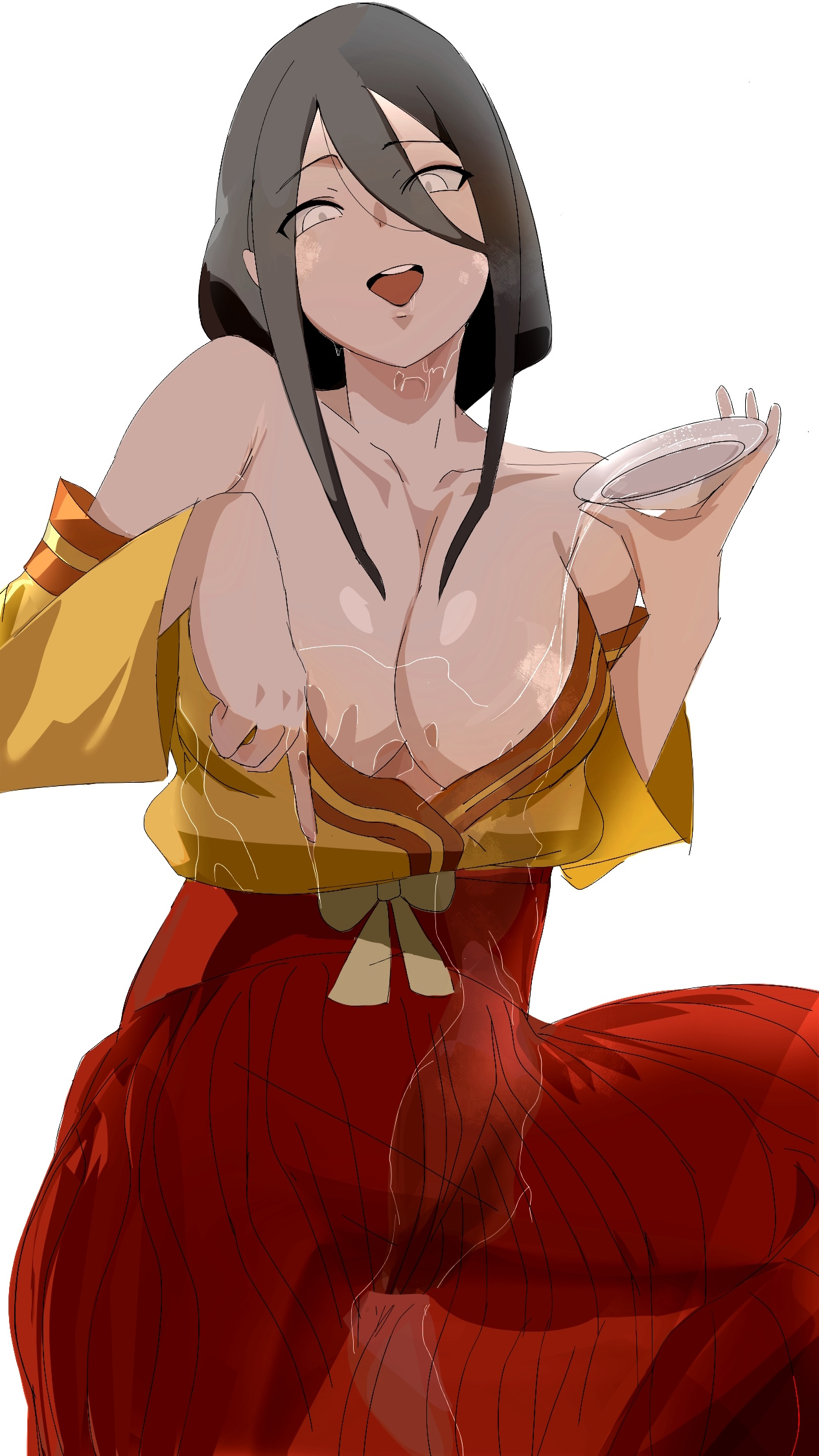 1girls, asian, asian clothing, asian female, bare shoulders, bbw, big breasts, bomu, boobs, boobs out, boruto: naruto next generations, breasts, breasts out, brown hair, busty, female, female focus, female only, hanabi hyuuga, hi res, high resolution, highres, hyuuga hanabi, inviting, inviting to sex, japanese clothes, japanese clothing, japanese female, kimono, large breasts, light skin, light-skinned female, looking at viewer, looking down, mature, mature female, milf, naruto, naruto (series), open mouth, pale skin, pale-skinned female, pointing, pouring on self, purple eyes, sake, sake cup, shonen jump, shounen jump, shueisha, solo, solo female, solo focus, standing, tease, teasing, teasing viewer, tits, tits out, undressing, very high resolution, weekly shonen jump, weekly shounen jump, wet, wet body, yukata