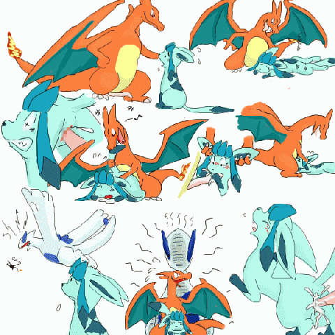 censored charizard eeveelution fur generation_1_pokemon generation_4_pokemon glaceon kushina13 lugia nintendo pokemon pokemon_(species) pokemon_dppt pokemon_gsc pokemon_rgby tagme