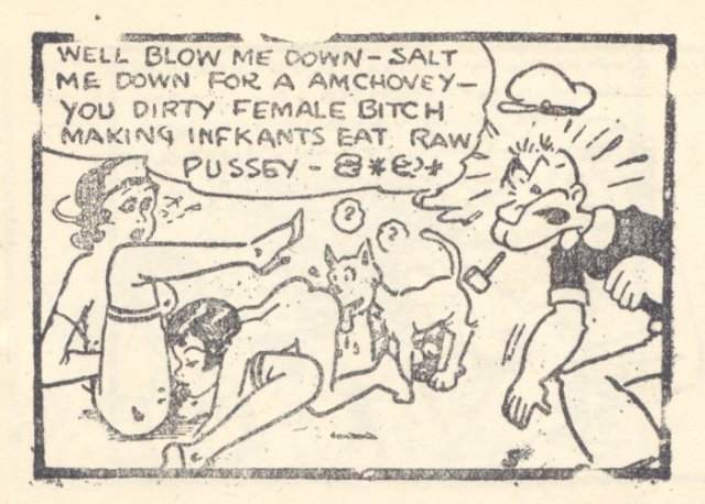 comic fifi_(popeye) little_annie_rooney nipples popeye popeye_(series) wimpy zero_(dog)