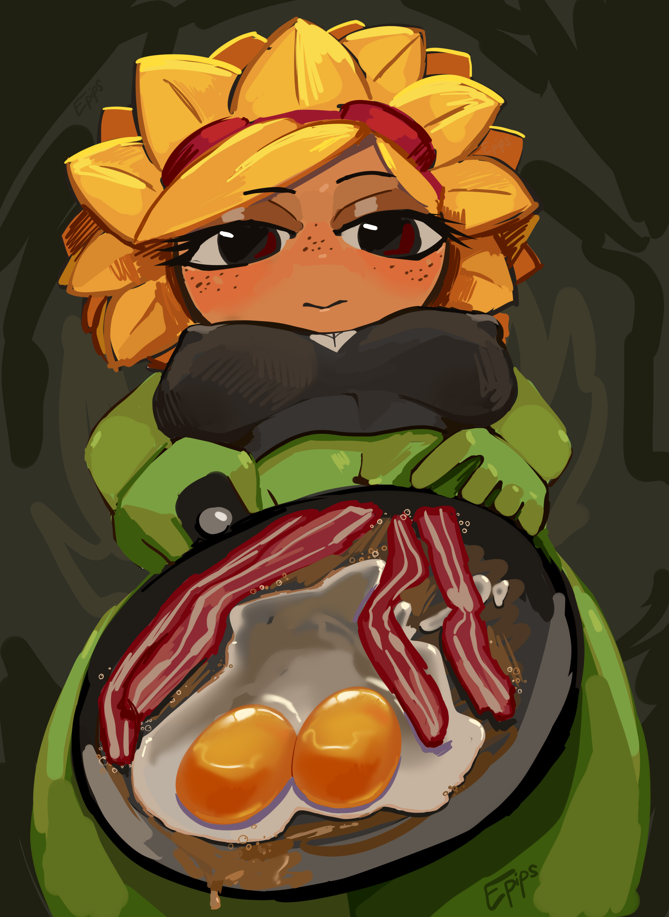 1girls, anthro, anthrofied, ass, breasts, female, flora fauna, plant, plant girl, plant humanoid, plantie, plants vs zombies, plants vs. zombies, popcap games, pussy, puzanchikmax, solar flare (pvz), sunflower (pvz)
