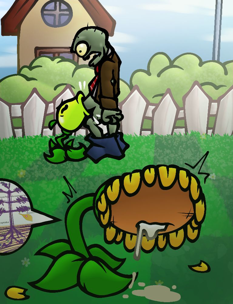 1girls, anthro, anthrofied, ass, blowjob, breasts, cum, deepthroat, female, flora fauna, male/male, martyan, oral, peashooter (pvz), plant, plant girl, plant humanoid, plantie, plants vs zombies, plants vs. zombies, popcap games, pussy, straight, sunflower (pvz), transformation, transformation through sex, zombie (pvz), zombification