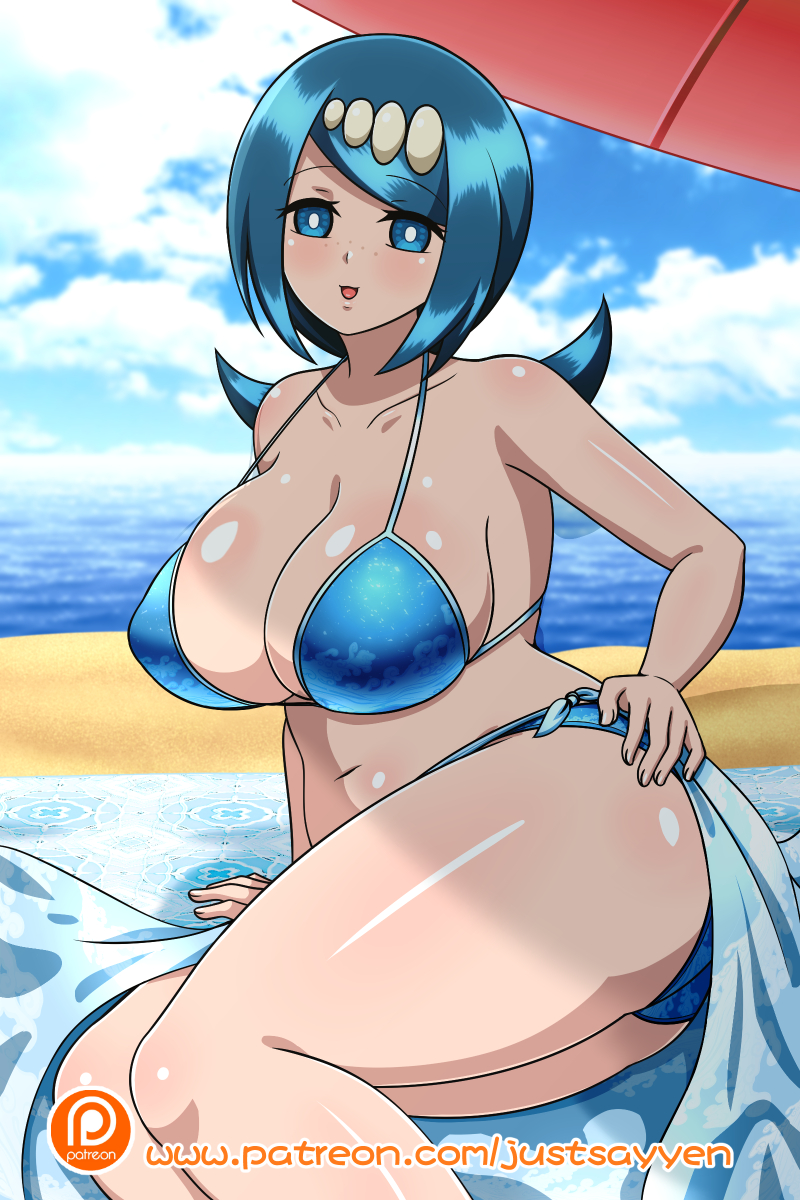 1girls female lana's_mother_(pokemon) nintendo pokemon solo solo_female tagme yensh