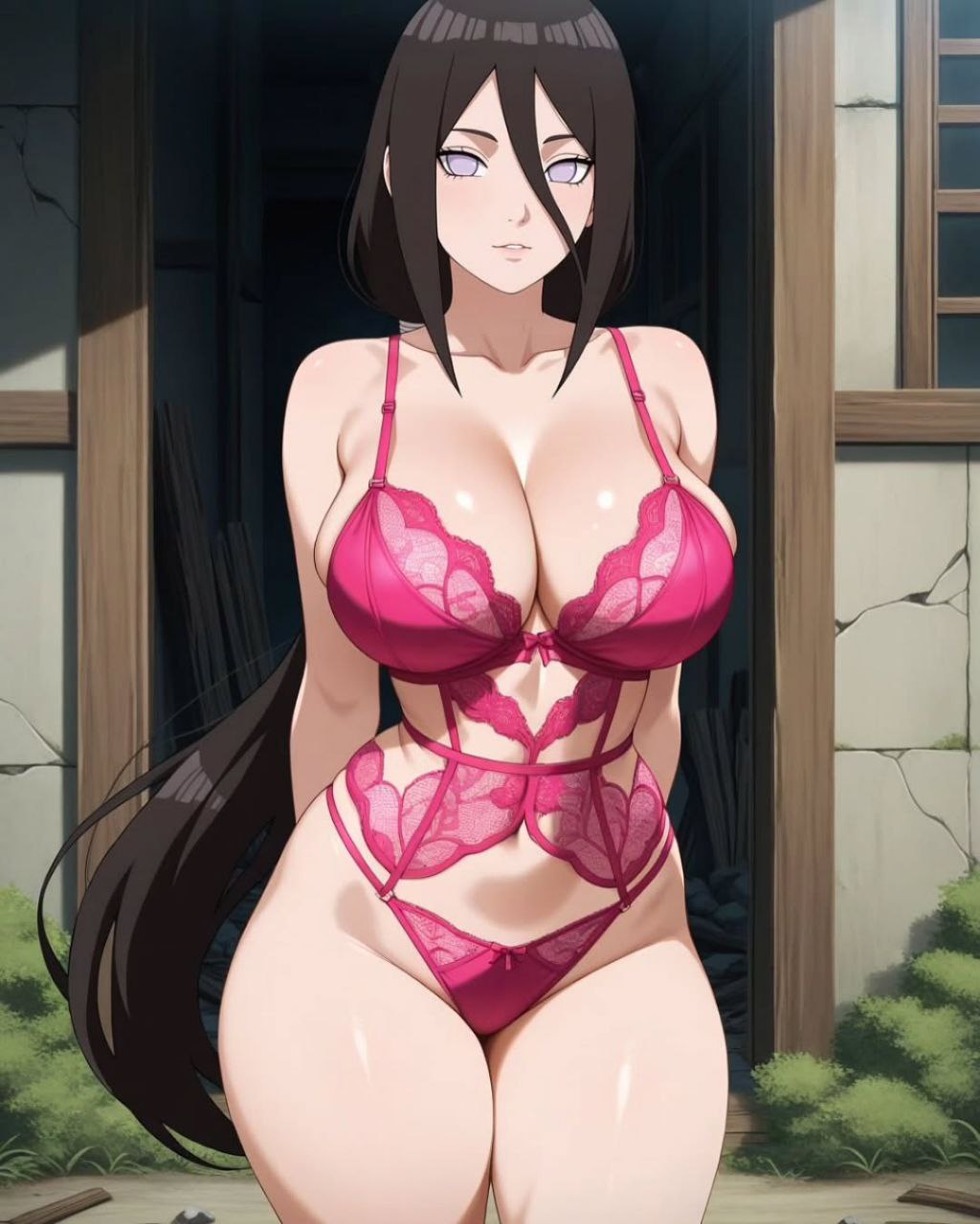 ai generated, bikini, boruto: naruto next generations, female, female only, hyuuga hanabi, naruto, naruto (series), tagme