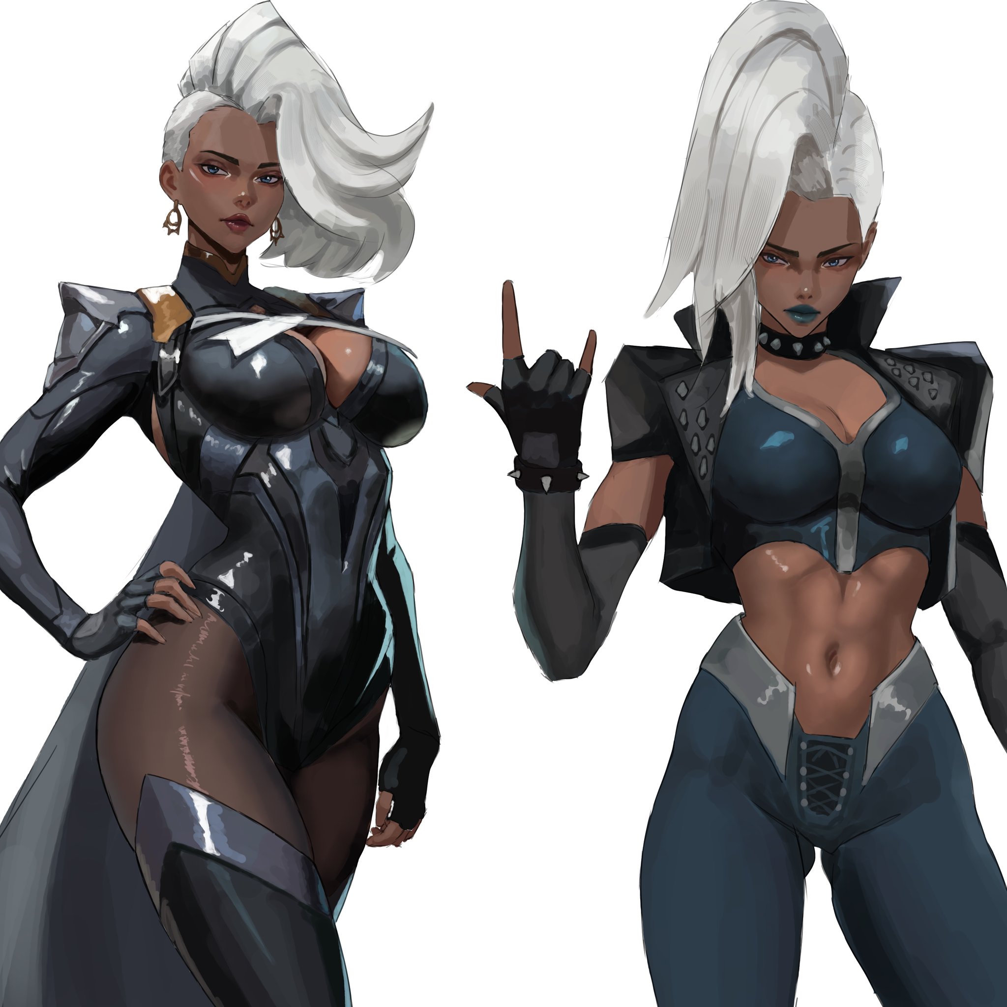 1girls, akinoshi, ass, big ass, big breasts, big thighs, breasts, bust, busty, chest, curvaceous, curvy, curvy figure, dark skin, dark-skinned female, digital media (artwork), female, hips, hourglass figure, huge ass, huge breasts, huge thighs, large ass, large breasts, large thighs, legs, marvel, marvel comics, marvel rivals, mature, mature female, mutant, mutant (marvel), ororo munroe, slim waist, storm (marvel rivals), storm (x-men), thick, thick hips, thick legs, thick thighs, thighs, voluptuous, waist, wide hips, wide thighs, x-men