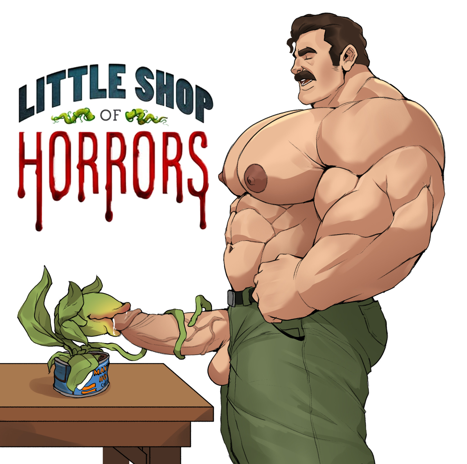 audrey ii, da ddy22, gay, little shop of horrors, male, yaoi