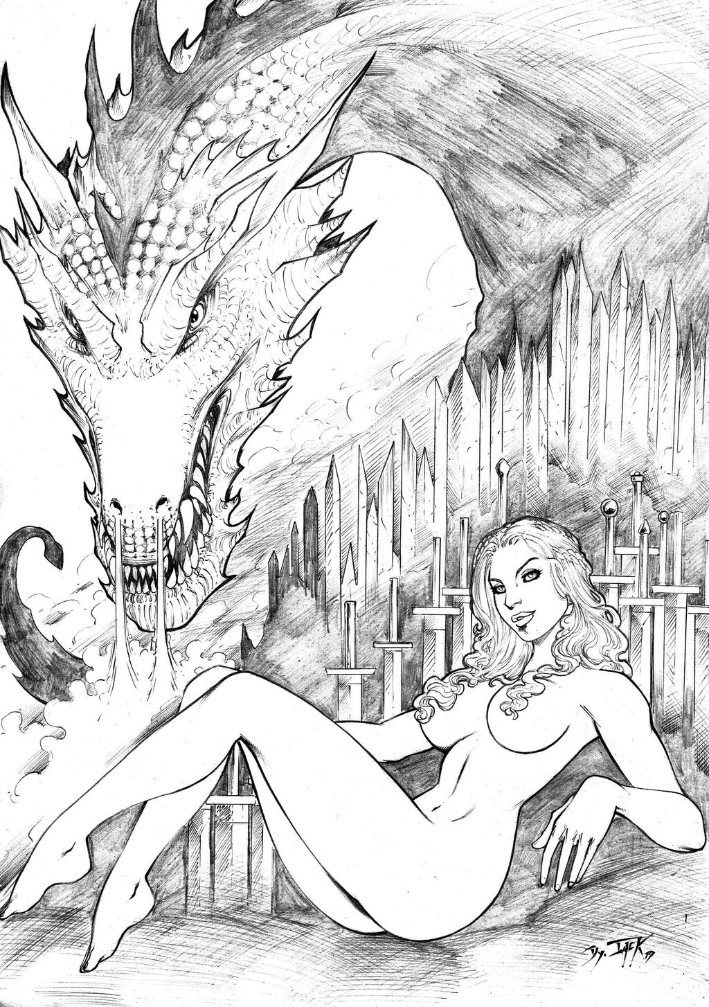 Daenerys Targaryen (A Song Of Ice And Fire) Rule 34 Image