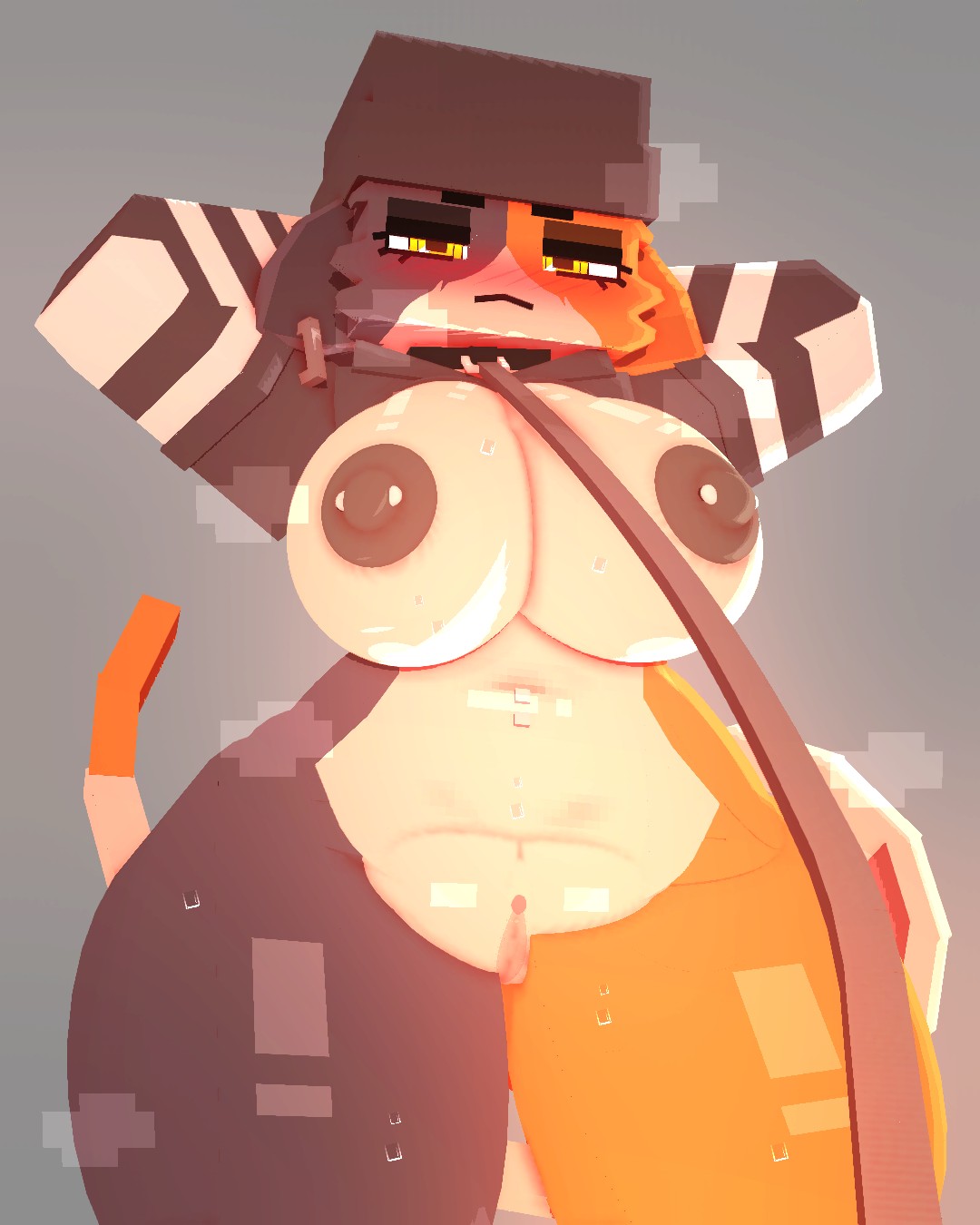 1girls, anthro, areolae, big breasts, breasts, cat, cat humanoid, clitoris, coresvoid, curvy, epic games, eyelashes, feline, feline humanoid, female, fortnite, furry, humanoid, looking at viewer, meow skulls (fortnite), meowskulls, microsoft, minecraft, mojang, naked, nipples, pierced nipples, piercing, piercings, pussy, simple background, source request, steamy, tagme, tail, yellow eyes