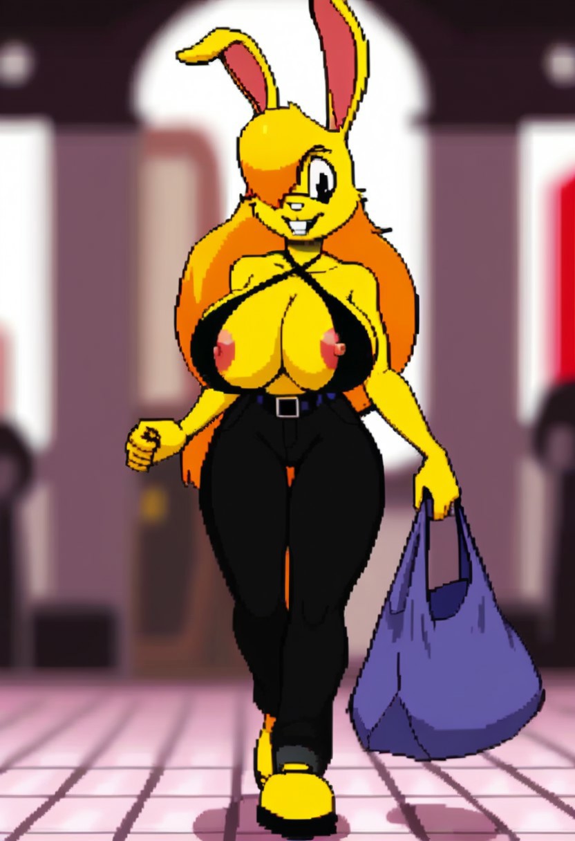 Lori Jackrabbit (Jazz Jackrabbit (Series)) Rule 34 Image