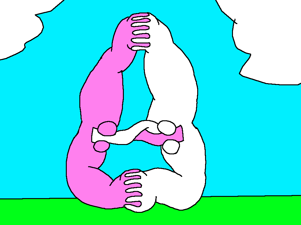 2futas anal_sex balljob balls ballsjob catfight cloud futa_on_futa futa_sans_pussy futanari holding_feet holding_toes interlocked_toes intertwined_toes lesbian_competitive_intercourse mutual_anal mutual_balljob mutual_masturbation mutual_penetration outside outside_sex penis_between_balls penis_in_balls pink_body pinki_(sprunki) sprunki toe_holding unseen_futa_face wenda_(sprunki) what white_body
