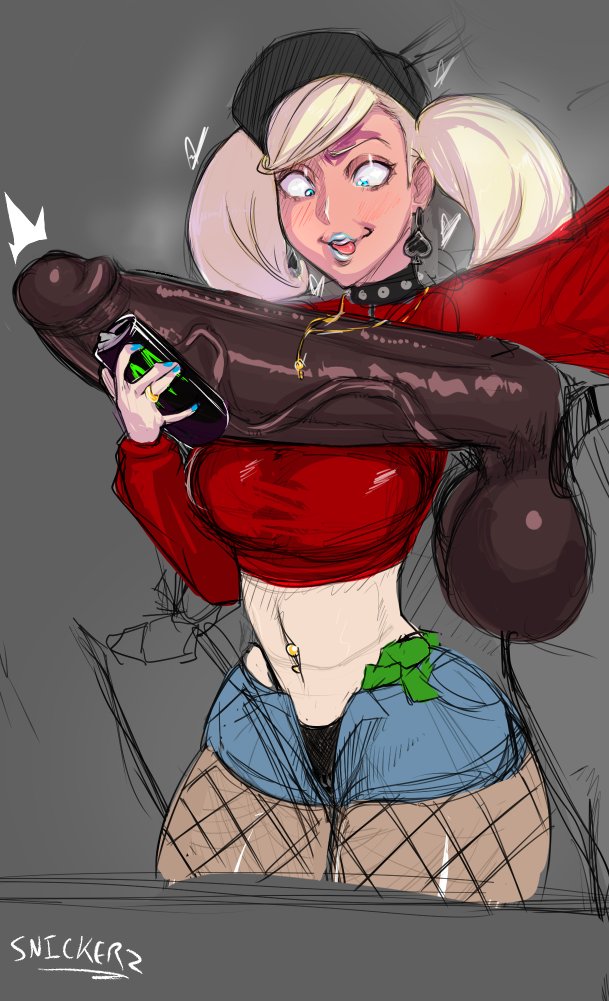 1boy, 1girls, 2025, 2d, absurdly large cock, ann takamaki, atlus, baseball cap, beverage can, big breasts, big penis, blonde female, blonde hair, blue eyes, blush, blushing, breasts, choker, cock, cock shock, collar, color, colored, dark skin, dark-skinned male, duo, earrings, female, fishnets, g-string, hearts around head, hooker, huge cock, interracial, jewelry, licking lips, light skin, light-skinned female, looking at penis, male, money, monster energy, navel piercing, necklace, painted nails, pale skin, pale-skinned female, penis, penis awe, persona, persona 5, persona 5 royal, pigtails, prostitute, prostitution, qos, queen of spades, red face, ring, sega, sex worker, signature, simple background, sketch, slim waist, slut, snickerz, streetwalker, thick thighs, unzipped, whore, wide hips