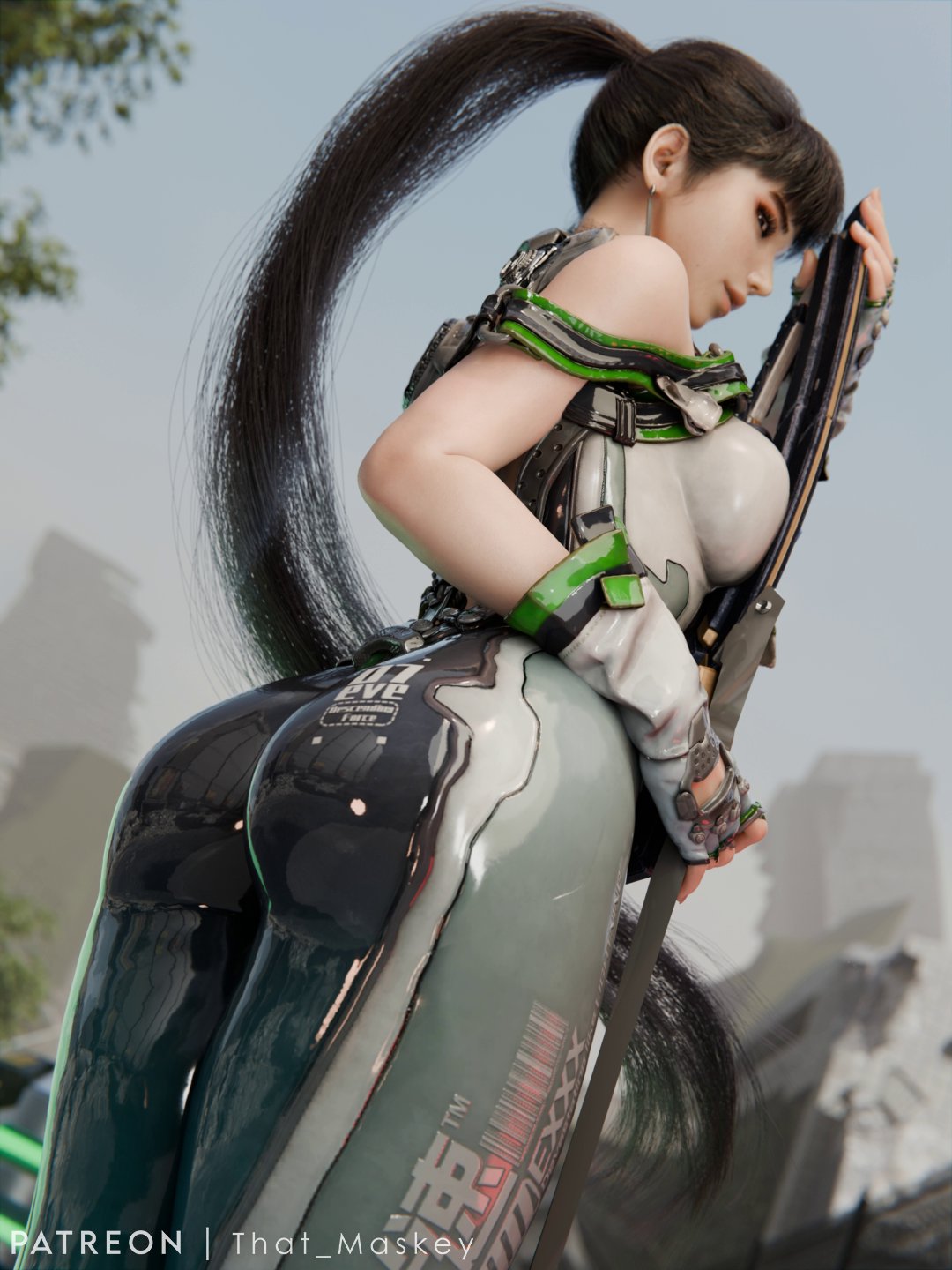 1girls, 3d, andro-eidos, ass, big ass, big breasts, big thighs, breasts, curvaceous, curvy, curvy figure, cyborg, eve (stellar blade), female, gynoid, hips, hourglass figure, huge thighs, humanoid, large ass, large thighs, legs, light skin, light-skinned female, mature, mature female, shift up, slim waist, stellar blade, that maskey, thick, thick hips, thick legs, thick thighs, thighs, voluptuous, waist, wide hips