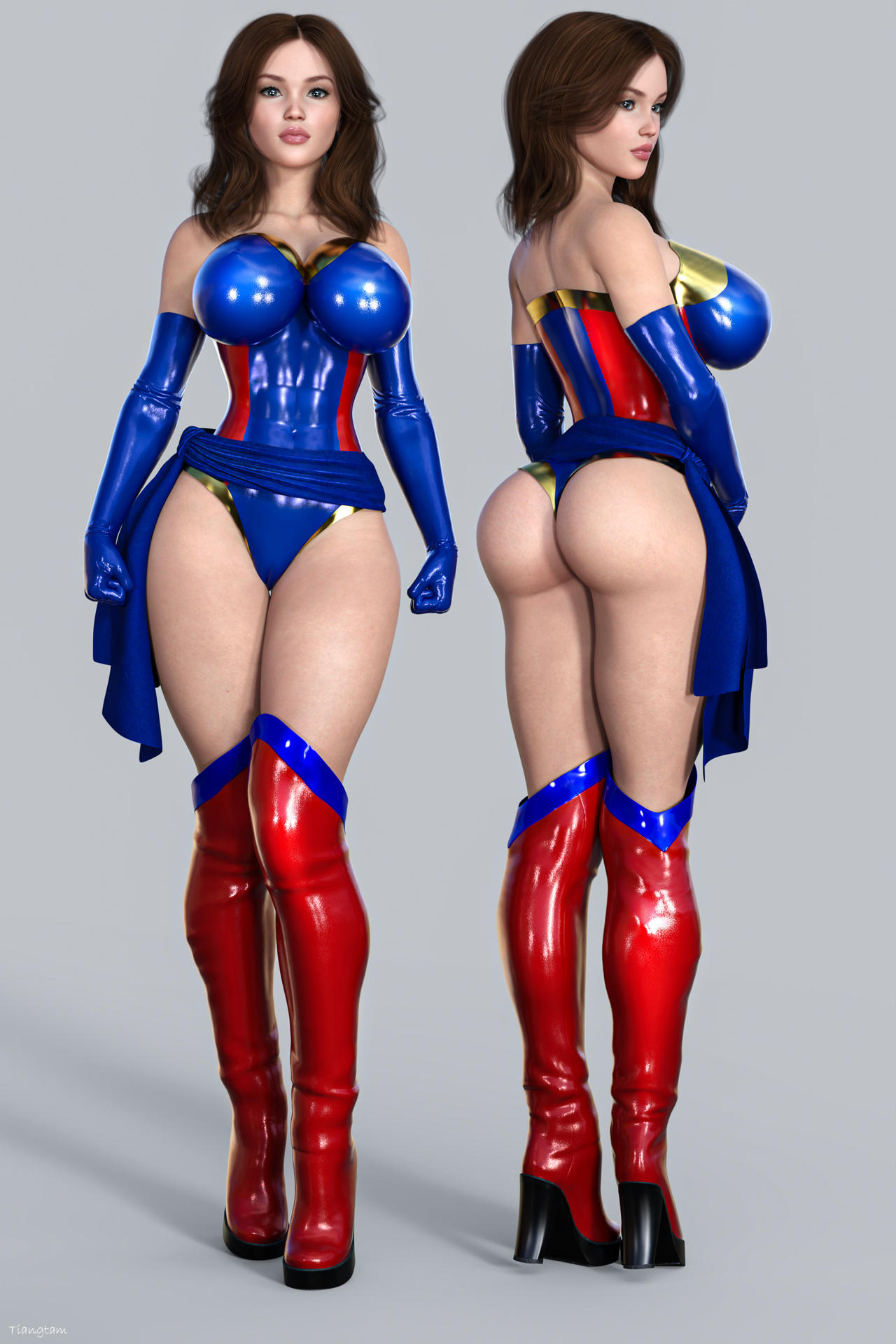 1girls 3d ass big_ass big_breasts breasts bust busty curvaceous curvy curvy_figure female female_focus high_heel_boots high_heels hips hourglass_figure huge_ass huge_breasts large_ass large_breasts legs light-skinned_female light_skin mature mature_female original original_character slim_waist superiora thick thick_hips thick_legs thick_thighs thighs tiangtam top_heavy voluptuous waist wide_hips