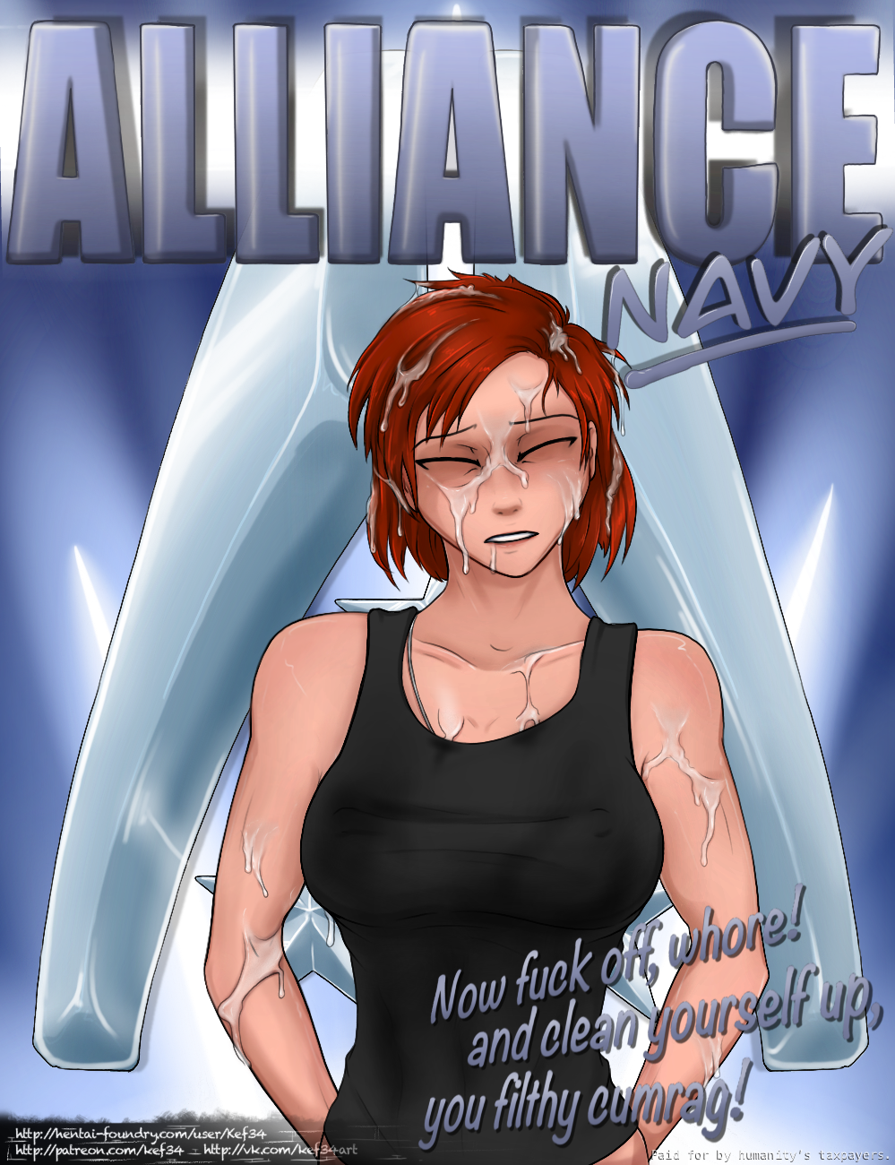 1girls commander_shepard female femshep green_eyes image_set kef34 mass_effect red_hair solo