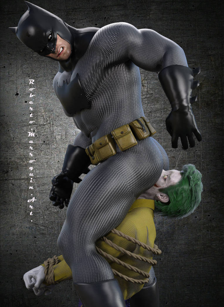 2boys 3d 3d_(artwork) alfpablo_(artist) ass ass_in_face ass_on_face ass_worship batman batman_(series) biceps bodysuit bondage bubble_ass bubble_butt butt butt_in_face butt_worship clothed dc dc_comics domination facesitting gay green_hair joker male male_only malesub muscle muscle_butt muscles muscular muscular_butt muscular_legs muscular_male muscular_thighs pecs rope skin_tight skin_tight_suit skintight skintight_bodysuit skintight_suit spandex tied_up tight tight_bodysuit tights turning_head yaoi