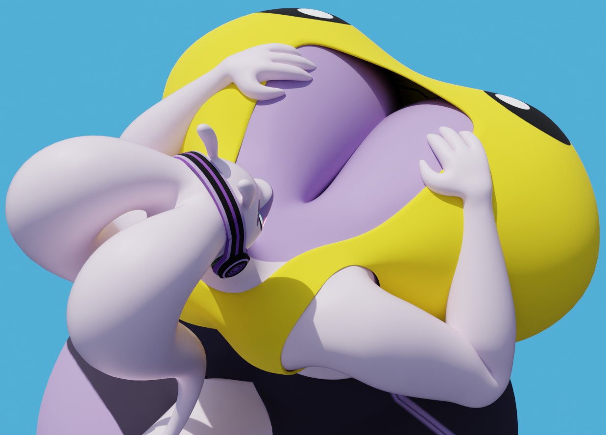 3d 3d_(artwork) big_ass big_breasts breasts bubble_butt darkdraketom female goodra huge_ass huge_breasts hyper_breasts pokemon pokemon_(species) tagme thick_thighs wide_hips