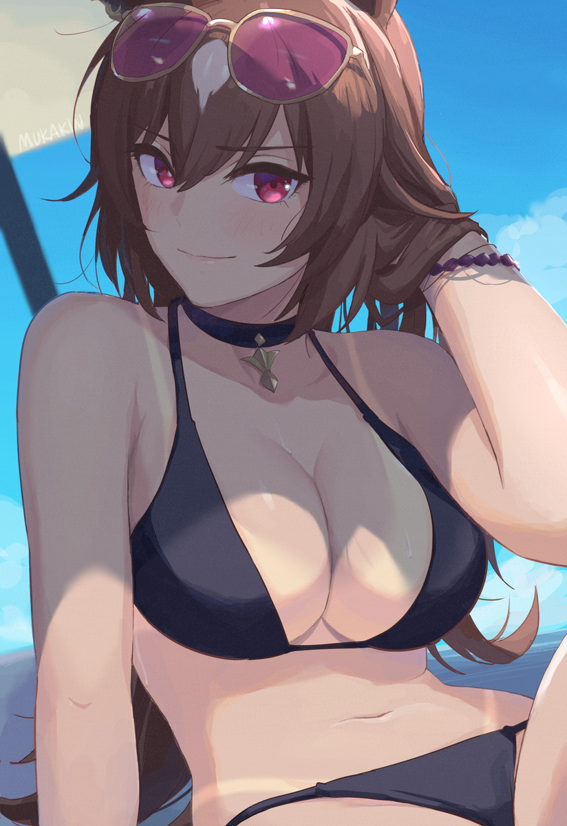 sirius symboli (umamusume), swimsuit, tagme, tagme (artist), umamusume, umamusume pretty derby