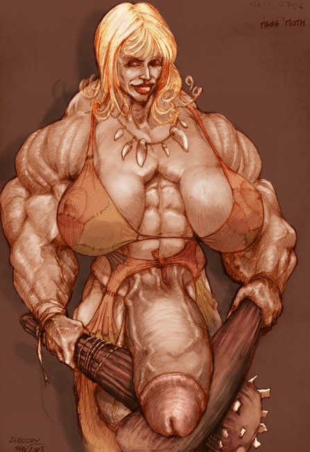 1futa abs amazon barbarian biceps big_biceps blonde_hair circumcised club club_shaped_penis deltoids dickgirl futanari garter_belt garter_straps huge_balls huge_breasts huge_cock hyper hyper_muscles intersex muscles muscular muscular_futanari penis penis_base rags scan six_pack thick_penis veiny_penis warrior zebodoy