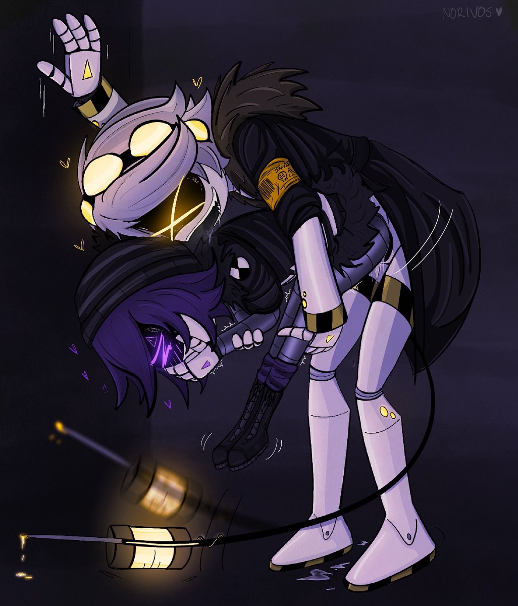 1boy, 1boy1girl, 1girls, anal sex, male/female, murder drones, n (murder drones), norivos, sex, uzi (murder drones)