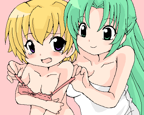 07th_expansion higurashi_no_naku_koro_ni houjou_satoko shion_sonozaki tagme