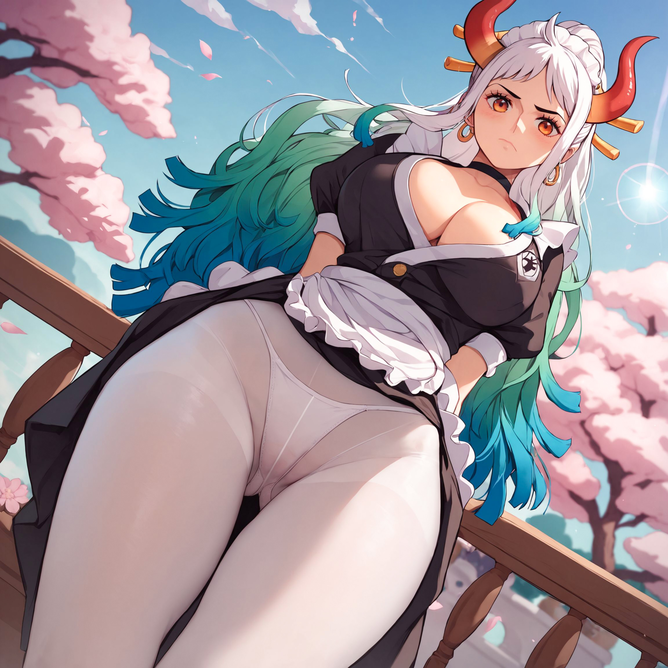 ai generated, alex-schura, female, female only, one piece, yamato (one piece)