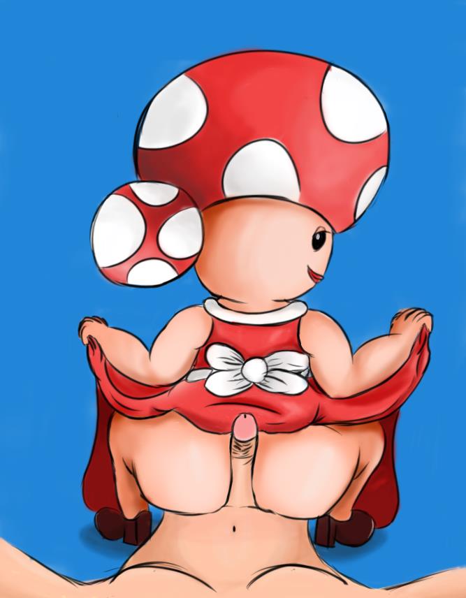 1boy ass big_ass bottomless bowser's_inside_story buttjob dress_lift female fungi_fauna human_on_humanoid interspecies lips looking_at_viewer looking_back mario_(series) mario_and_luigi_(series) mrfacefur nintendo red_lips shoes straight toad_(mario) toad_mother