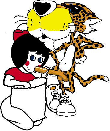 artist_request cheetos chester_cheetah mascot utz utz_girl