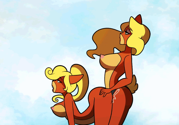 2girls, activision, ahe gao, animated, anthro, bent over, bimbo, bounce, breasts, coco bandicoot, crash bandicoot (series), dildo, duo, ejaculation, eyeshadow, female, fucked silly, furry, kinkymation, lipstick, makeup, naughty dog, nipples, orgasm, pussy, pussy ejaculation, pussy juice, sex toy, size difference, sony corporation, sony interactive entertainment, strap-on, strapon, tawna bandicoot, teenager, yuri