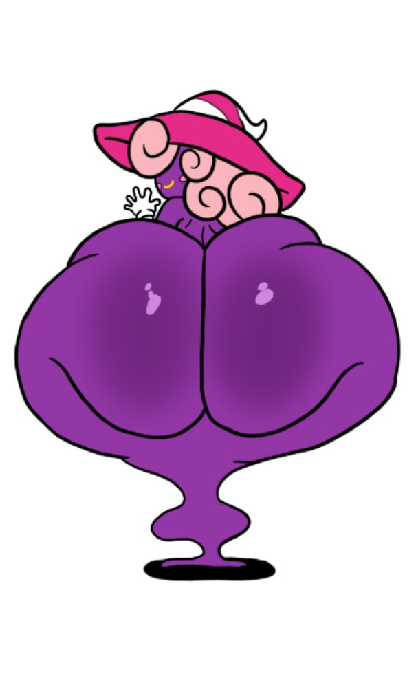 1femboy 1girls ass ass_focus completely_nude completely_nude_female female female_only femboy full_body ghost ghost_girl hat huge_ass looking_back mario_(series) naked naked_female nintendo nude nude_female paper_mario paper_mario:_the_thousand-year_door pink_hair purple_skin smile solo solo_female trap twink vivian_(paper_mario) whispmuffin