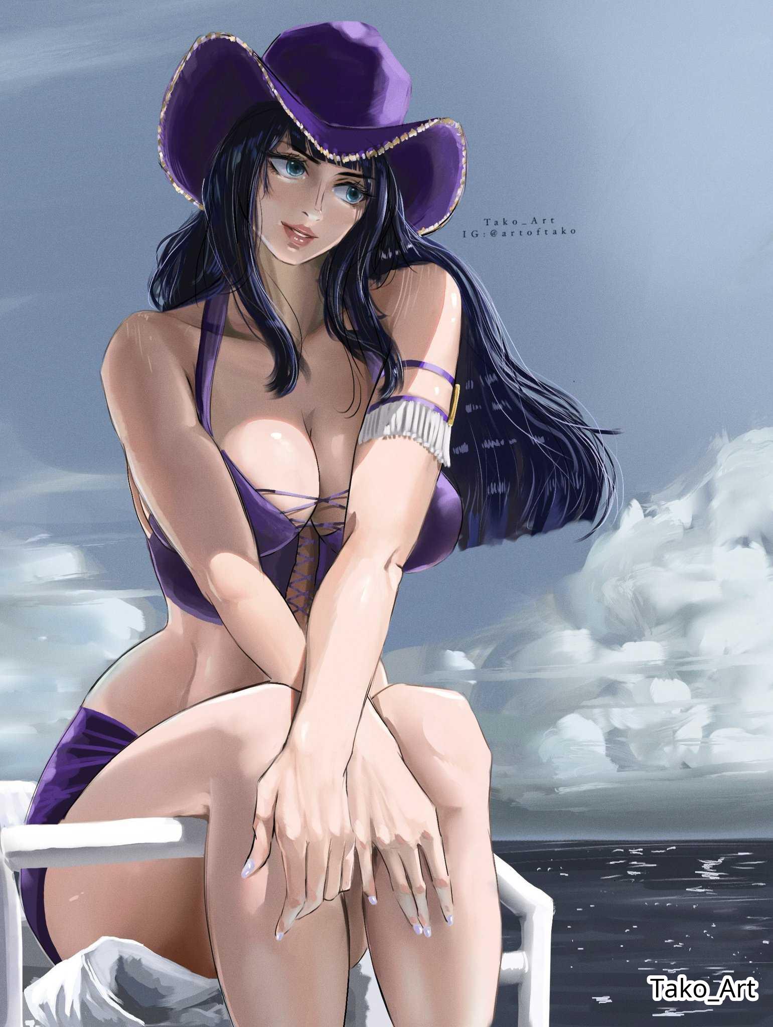 1girls, 2d, 2d (artwork), 2d artwork, adult, adult female, artistic, belly, big breasts, black hair, black-haired female, blue eyes, blue fingernails, blue nail polish, blue nails, blue-eyed female, breasts, busty, busty female, busty girl, cleavage, closed mouth smile, clouds, collarbone, curvaceous, curvaceous body, curvaceous female, curvaceous figure, curvaceous hips, curvy, curvy body, curvy female, curvy figure, curvy hips, day, daylight, daytime, digital, digital art, digital drawing, digital drawing (artwork), digital media, digital media (artwork), drawing, female, female focus, female only, fingernails, fingers, head tilt, high resolution, highres, horizon, hourglass figure, knees, large boobs, large breasts, lean figure, legs, light smile, lips, lipstick, long hair, mature, mature female, midriff, nail polish, nails, narrow waist, nico robin, ocean, one piece, outdoor, outdoors, outside, pre-timeskip, red lips, red lipstick, sea, seaside, shoulders, shueisha, sitting, skirt, sky, slender body, slender waist, slim female, slim waist, smile, smiley face, smiling, solo, tako art, thick thighs, thighs, tilted head, toei animation, water, weekly shonen jump, wide hips