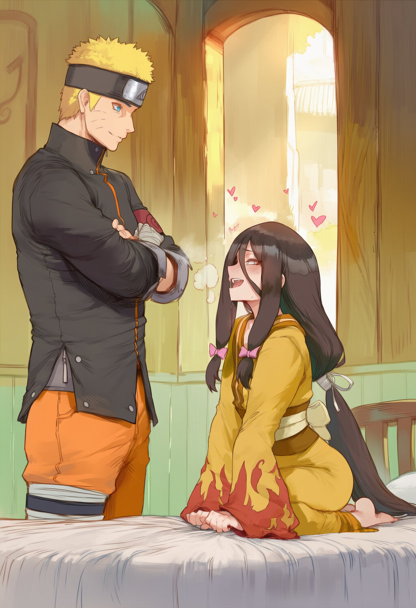 1boy1girl, affair, ai generated, bandaged arm, before sex, blonde hair, brother in law and sister in law, brother-in-law and sister-in-law, brown hair, cheating, cheating (relationship), embarrassed, height difference, hi res, hyuuga hanabi, imminent sex, kimono, larger male, lovers, low-tied long hair, male/female, naruto (series), naruto: the last, off shoulder, petite, short hair, size difference, smaller female, straight, swirlinghawk, uzumaki naruto, very long hair, yukata